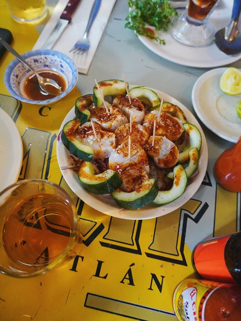 Scallops in 3 days in Mexico City itinerary