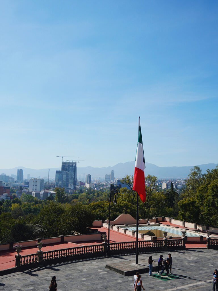 Chapultepec Castle view in 3 days in Mexico City for first timers